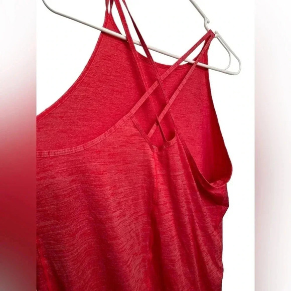 CRZ Yoga red lightweight multi strap tank NWOT - Picture 3 of 5